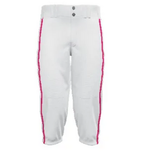 DOC Pants White with Pink Stripe
