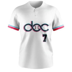 DOC White Pink Blue Jersey